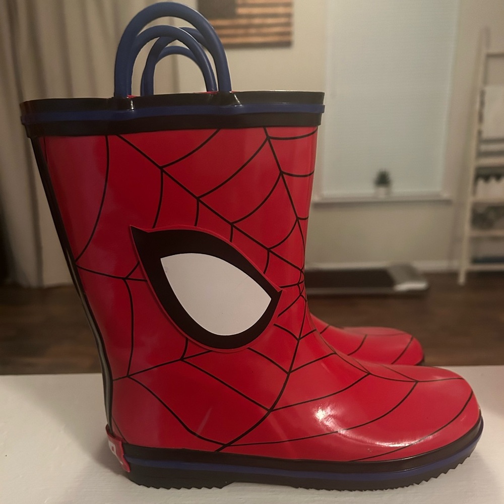 Marvel Spider-Man Red Rain Boots